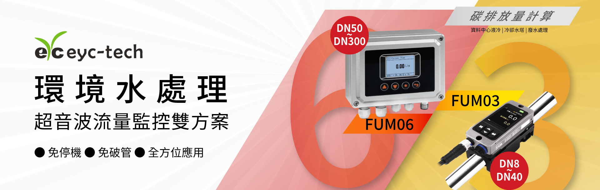 環境水處理超音波流量監控雙方案 環境水處理超音波流量監控雙方案